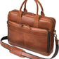 VC VINTAGE COUTURE Leather briefcase bag for men Leather Laptop Bags For Men and Women Travel Messenger Bag