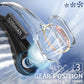 FrSara Neck Fan, Portable Personal Fan Strong Wind, 5200mAh, Air Volume,360° Cooling, No Hair Twisting, Air Volume On 2 Sides, Non-Slip, Quick Charge, Long Use Time, Birthday Gift for Women, Dad, Men