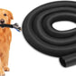 Cable Management Sleeve YCLYC 8.2ft - 3/8inch, Cable Wrap Cord Covers for Pets, Easy Install Cable Sleeves Cord Management, Flexible Computer Cord Organizer for Cords, Black Cable Covers