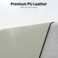 YSAGi Leather Desk Protector, Office Mat, Large Mouse Mat, Non-Slip PU Leather Blotter, Laptop Desk, Waterproof Writing Pad for Office and Home (Sage Green, 23.6" x 13.8")