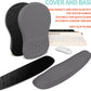 2-in-1 Ergonomic Set, Wave Rise Keyboard Wrist Rest and Massage Bulge Slope Mouse Pad Wrist Support, Cushion Memory Foam Integrated to Relieve Wrist Pain, Deep Gray