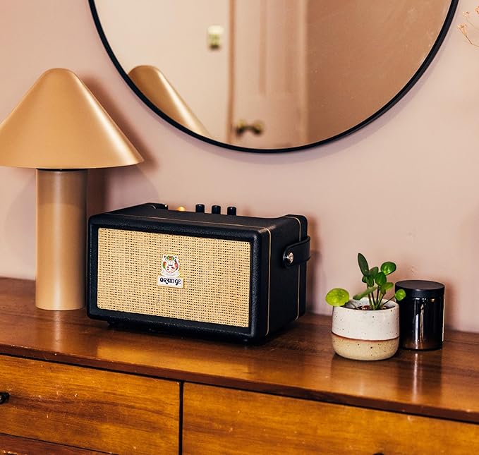 Orange Box - Portable Bluetooth Speaker Delivering Studio Audio Sound, 15M Range, 50W RMS Power, Long Battery Life, iOS & Android Connectivity - Great for Picnics, Festivals, BBQs and Holidays