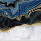 ITNRSIIET Mouse Pad with Stitched Edge Premium Textured Smooth Precise Operation Waterproof Washable Non-Slip Rubber Base Desktop Protection Mat, 10.2×8.3×0.12 inches, Abstract Art Marble