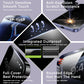 2 Pack Screen Protector for iPhone 11 / iPhon XR, 9H Tempered Glass, Full Coverage, Anti-Fingerprint, Auto Dust-Elimination, No Bubble, Easy Installation