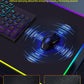 TopMade Wireless Charging RGB Mouse Pad, Waterproof Gaming Desk Pad with 4 Light Modes & 11 RGB Colors, Ultra-Smooth Surface, Non-Slip Base, 31.5"x15.75" XXL Large Desk Mat for MacBook, PC, Laptop