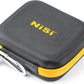 NiSi - Caddy II Circular Filter Case, Portable and Lightweight Camera Lens Pouch for 8 Filters, Fits Up to 95mm, Waterproof and Shockproof, Larger Opening Lens Bag, Caddy Case with Metal Hanging Clip