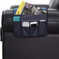 Wanty Velvet Sofa Couch Chair Armrest Soft Caddy Organizer Holder for Remote Control, Cell Phone, Book, Pencil (Blue)