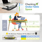 EHO Clamp-On Retractable Adjustable Keyboard Tray, Under Desk Ergonomic Keyboard Tray - Easy Tool-Free Install - Small Surface 20" (24.8" Including Clamps) x 11.5"