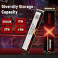 2TB NVMe PCIe 4.0 SSD, Up to 7,400MB/s Read & 6,500MB/s Write, 3D NAND, Graphene Heatsink, M.2 2280 Gen4x4 Internal SSD for PS5, Gaming Laptop, PC, Desktop Workstations