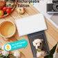 Liene White M200 4x6'' Photo Printer Battery Edition, Wireless Photo Printer for iPhone Android, Dye Sublimation Printing Full-Color Photo 20-Sheet, Portable Picture Printer Ideal for Travel Home Use