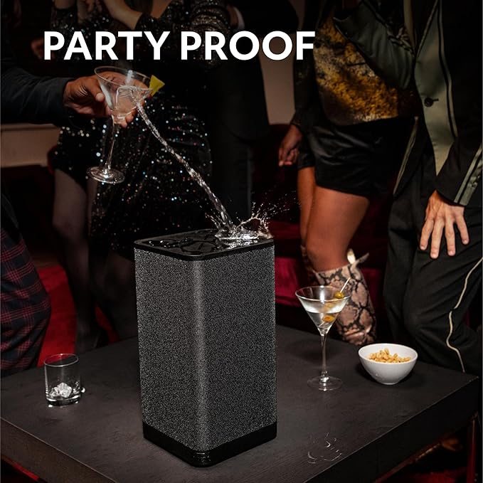 Ultimate Ears Hyperboom Portable Bluetooth Speakers, Loud Party Speaker, Big Bass, Water Resistant IPX4, 150 Ft Range, USB-C – Black