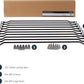 StarTech.com Horizontal Lacing Bar w/ 2 inch Offset at 75 Degrees- Server Rack Cable Management- 19" Network Rack-Mount Cord Organizer- 10pk , TAA (CMLB102)