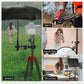 NEEWER Double Super Clamp with Magic Arm, Cleaning Cloth, Umbrella Camera Pole Clamp Mount for Desk Photo Studio Light Stand, Reflector, Scrim, Cross Bar, Motorcycle, Photography Accessories, UA036