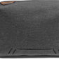 Peak Design Tech Pouch, Charcoal, Electronics Organizer for Travel or Everyday Carry, Origami-Style Storage, Cable Pass-Through, Weatherproof Recycled Nylon, Gear Carry Bag for Men and Women