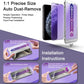 2 Pack Anti Blue Light Matte Screen Protector for iPhone 11 Pro Max/iPhone XS Max, 9H Tempered Glass, Full Coverage, Anti-Fingerprint, Auto Dust-Elimination, No Bubble, Easy Installation