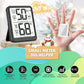 Antonki Room Thermometer, Digital Small Hygrometer Indoor Thermometer Humidity Gauge, Temperature Humidity Meter with Max/Min Record Monitor Sensor for Home, Plants - Battery Included