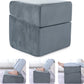 ROYALAY Adjustable Foot Rest Under Desk for Office, High-Density Foam Foot Rest with 3 Adjustable Heights, Ergonomic Footrest with Washable Cover for Home, Airplane, Travel(16 * 16 * 17in, Gray)