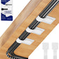 80PCS Hook and Loop Cable Ties, Hook and Loop Cable Straps, Under Desk Cable Management, Adhesive Cable Clips, Sticky-Back Cord Organizer for Desk, Household & Office Organization (White)