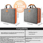 ZINZ Slim Expandable 13 13.3 13.6 14 Laptop Case Sleeve Compatible with MacBook Air/Pro 13-14 M1 M2 M3 2021-2023 Pro/Max,13.5 Surface Laptop 4/3,D01G02