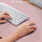 Leather Desk Pad Protector,Desk Mat,Large Mouse Pad, Non-Slip Desk Pad, Waterproof PU Leather Desk Blotter Mat, Desk Cover for Office and Home (Light Pink, 36" x 17")