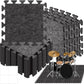 16 Pcs Sound Absorbing Interlocking Floor Mats, 11x 11 x 0.4 inches High Density Piano Carpet Drum Rug, Non-Slip Anti Vibration Soundproof Pads Acoustic Blankets for Music Studio