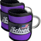 Schiek Sports 1707 Ankle Cuffs - Ideal for Glute Kickbacks and Cable Machine Workouts - Durable and Built To Last