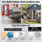 9.8ft Floor Cord Cover, Silicone Wire Hider, Hide Extension Cords, Protect Cords, Prevent Cable Trips, Heavy-Duty Adhesive-Backed Anti-Trip Cable Protector for Floor, Desk & Wall