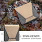 K&F Concept Lens Filter Case 4 Pocket, Leather Carrying Filters Bag Pouch for Square ND CPL etc Filters up to 100x100mm, Designed NANO-X Series Square Bracket 100mm