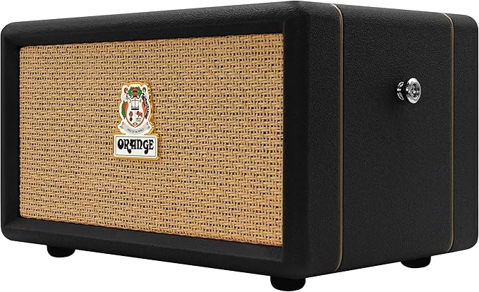 Orange Box - Portable Bluetooth Speaker Delivering Studio Audio Sound, 15M Range, 50W RMS Power, Long Battery Life, iOS & Android Connectivity - Great for Picnics, Festivals, BBQs and Holidays