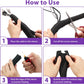 16.4ft 1/2inch Cord Cover, YCLYC Cord Protectors from Pets no Chew, Flexible Cord Covers for Pets, Easy Cable Management Sleeve, Wire Covers for Cords, Wire Protector for Pets, Audio, Computer
