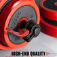 Narrow Barbell Clips 2.5cm Width for Olympic Bars, 0.9-1.18inch Adjustable Weight Clamps, Quick Release Locking Collars for Weightlifting