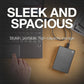 Seagate One Touch, 4TB, Password Activated Hardware encryption, Portable External Hard Drive, Portable External Hard Drive, PC, Notebook & Mac, USB 3.0, Space Gray (STKZ4000404)
