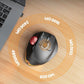 Wireless Trackball Mouse, Ergonomic Bluetooth Rechargeable Computer Mouse, Backlit Rollerball Thumb Laptop mice with 5 Level DPI, Adjustable Angle, 3 Devices Connection for PC, Windows - Red Ball