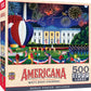 Masterpieces - 500 Piece Jigsaw Puzzle, Large EZ Grip Shapes, White House Fireworks, Fun for Adults, Seniors, Family, Kids, 19.25" x 26.75"