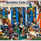 QUOKKA 1000 Piece Puzzles for Adults and Up - Jigsaw Puzzles for Men and Women - Funny Animals in Cafe for Kids Ages 8-12 and Up - Colourful Game Toy for Family