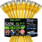 GearIT Cat 6 Ethernet Cable (10-Pack 15 Feet) Cat6 Network Patch, 10Gbps, RJ45, Snagless Cord, Gold-Plated Connectors, Internet for PC, TV, Tablet, Router, Printer, Servers, IT Data Center - Yellow