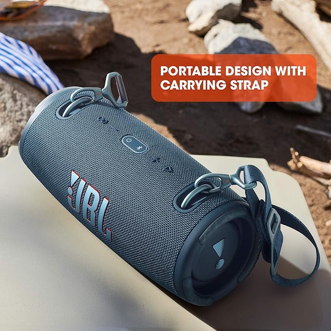 JBL Xtreme 3 - Portable Bluetooth Speaker, Powerful Sound and deep bass, IP67 Waterproof, 15 Hours of Playtime, powerbank, PartyBoost for Multi-Speaker Pairing (Camo)
