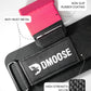 DMoose Fitness Weight Lifting Hooks (Pair) for Deadlifts, Pull Ups, Rows & Shrugs - Anti-Rip Nylon Strap Hand Grips with Thick Wrist Padding - Heavy Duty Wrist Straps for Weightlifting & Gym Workouts