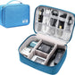 Electronics Organizer Travel Universal Cable Organizer Bag Waterproof Electronics Accessories Storage Cases for Cable, Charger, Phone, USB, SD Card, Hard Drives, Power Bank, Cords