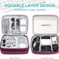 CILLA Electronics Organizer Travel, Travel Cord Organizer Case, Compact Electronics Accessories Bag for Cable, Cord, Charger, Phone