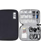 CILLA Travel Cord Organizer Case, Portable Waterproof Storage Bag for Charger, Cord, USB, Power Bank, Earphone, SD Card, Travel Essentials