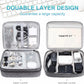 CILLA Electronics Organizer Travel, Travel Cord Organizer Case, Compact Electronics Accessories Bag for Cable, Cord, Charger, Phone