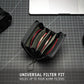 WANDRD Lens Filter Case - Store 4 Filters in Your Camera Backpack or Camera Case, Protect Photography Accessories from Scratches, Dust & Impact (Wasatch Green)