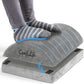 ComfiLife Foot Rest for Under Desk at Work – Adjustable Height Memory Foam Foot Stool for Under Desk, Office Chair & Gaming Chair – Ergonomic Footrest for Back & Hip Pain Relief (Gray)