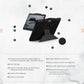 URBAN ARMOR GEAR UAG Designed for Microsoft Surface Pro 11/10/9 Case with Built-in Kickstand & Pen Holder Compatible with Type Cover Keyboard Rugged Heavy Duty Protective Cover, Metropolis Black