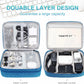 CILLA Electronics Organizer Travel, Travel Cord Organizer Case, Compact Electronics Accessories Bag for Cable, Cord, Charger, Phone