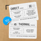 Zebra ZD421 Thermal Transfer & Direct Thermal Desktop Printer 203 dpi Print Width 4-inch USB/USB Host/Modular Connectivity ZD4A042-301M00EZ | Includes Jetset Software