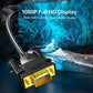 DVI to VGA Cable 6ft/1.8m [DVI-I 24+5 Pin Male to VGA Male] - Gold-Plated Connector for PC, Monitor, Projector - Compatible with Desktop, Laptop, GPU