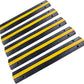 Rubber Cable Ramp Cord Cover Cable Protector Ramps Wire Hose Protective 1 Channel 22000Lbs Load Capacity Traffic Speed Bump for Asphalt Concrete Gravel Driveway Indoor Outdoor, 5 Pack