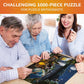 QUOKKA Jigsaw Puzzles 1000 Pieces for Adults - Campfire Activity for Kids Ages 8-12 and Up - Colourful Game Toy for Family